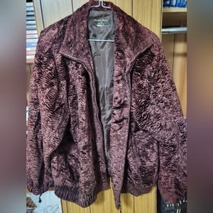 Texture zip up jacket - Jackets Galore by John Farah. UNISEX